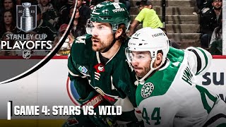 Dallas Stars vs. Minnesota Wild: First Round, Gm 4 | Full Game Highlights