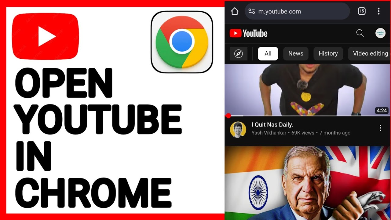 How To Open Youtube In Chrome Youtube How To Open Youtube In Chrome Youtube