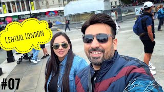 Trafalgar Square, London Walking Tour 🇬🇧 Exploring Central London | London Vlog #07