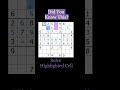 How To Solve Hard Sudoku With XY-Wings Sudoku Shorts 70 #Sudoku #puzzle #shorts