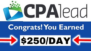 Make Money With CPALEAD Using Free Traffic As A Beginner 2022