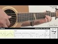 golden hour jvke fingerstyle guitar tab chords lyrics