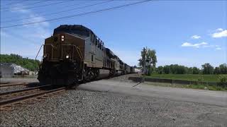 A few trains on the CSX Boston Line 5/25/19