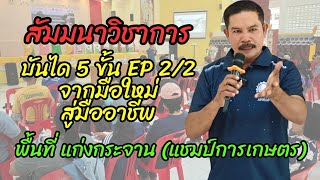 สัมมนาวิชาการ พื้นที่ แก่งกระจาน จากมือใหม่ บันได 5 ขั้น สู่มืออาชีพ EP 2/2