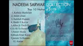 Nadeem Sarwar Top 10 Noha  Latest Nadeem Sarwar Noha mp3