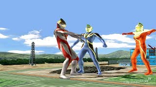 ULTRAMAN GAIA vs ULTRASEVEN \u0026 AGUL Request 90 #Ultraman (HD) #ウルトラマン