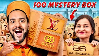 I Ordered 100 MYSTERY Boxes for my FAMILY & Subscribers !! *Profit or loss ?*