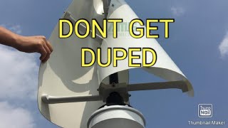 Watch this before you buy a wind generator, My personal experience, and what to look for