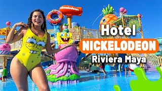 Así es el famoso Hotel NICKELODEON Riviera Maya 🇲🇽 y Parque Acuático