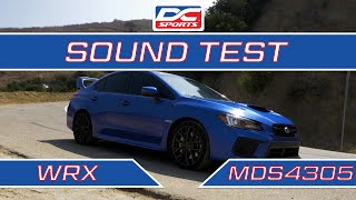 DC Sports WRX Exhaust Sound Clip (MDS4305)