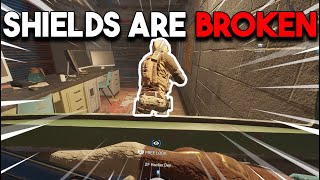 Shields are broken... in both ways (Rainbow Six Siege)