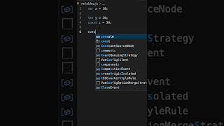 Variables In javascript Part 1/2