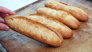 Homemade Mini Baguettes (Ficelles) | Traditional French Bread Recipe