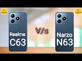 Realme C63 4G vs Realme Narzo N63 4G