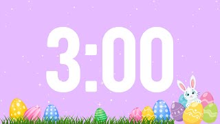 Easter 3 Minute Timer | Classroom Timer | Bunny Timer | Spring Countdown | Easter Egg Countdown