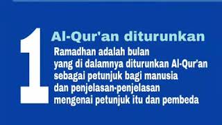 9 Keistimewaan Ramadhan