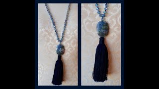 Knotted Tassel Necklace - Must Know Monday 3/19/18