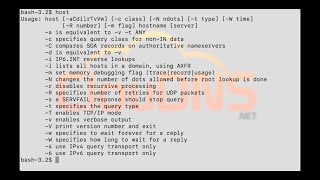 What is Linux Host command and how to use it?