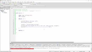 C Program - strlen() Function Example - Find the Length of a String