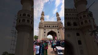 Charminar, Hyderabad. #charminar #hyderabad #telangana #oldcity #india #history #famous #shortvideo