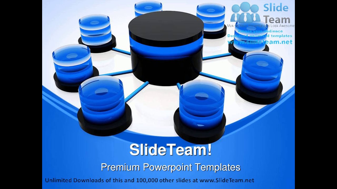 Database Powerpoint Template