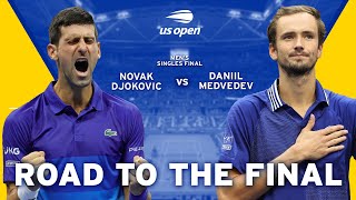 Novak Djokovic vs Daniil Medvedev - Road to the Final | US Open 2021