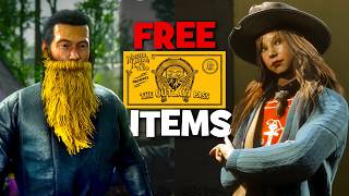 Showcasing ALL Free Outlaw Pass Items And How to Unlock Them in Red Dead Online