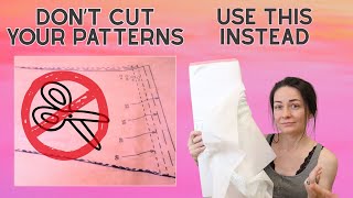 Don't Ruin Your Expensive Sewing Patterns Anymore!
