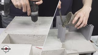 How To Make a Luxury House(model) #4 - cement wall.