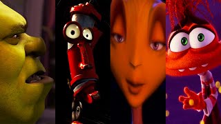 1 Second from 67 Animated Movies