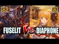 GBVSR 🔥 Fuselit (Vaseraga) vs Diaphone (Anila) 🔥 High Level Gameplay