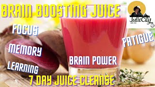 HOME SOLUTION FOR BRAIN FOG | Fresh Juice For Brain Health | Improve Memory | JulieCity