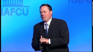 NAFCU President and CEO B. Dan Berger at NAFCU's 2013 Annual Conference and Solutions Expo