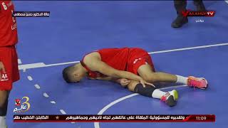 طيب فريق الاهلى لكرة السلة يكشف عن حقيقة اصابة " عمرو زهران " وغيابه عقب مباراة الاتحاد