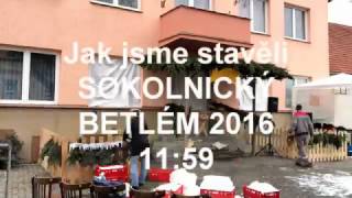 Jak se stavěl 11. živý betlém Sokolnice - 2016