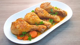 Receta de Pollo en Salsa - Muslos de Pollo a la Cerveza #shorts #012