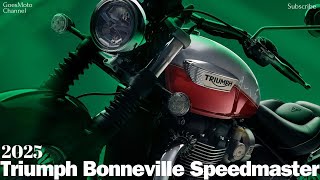 2025 Triumph Bonneville Speedmaster : Classic Style Meets Modern Performance