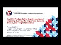 CPSC Business Education | CPSC Safety Requirements and Importing Overview.