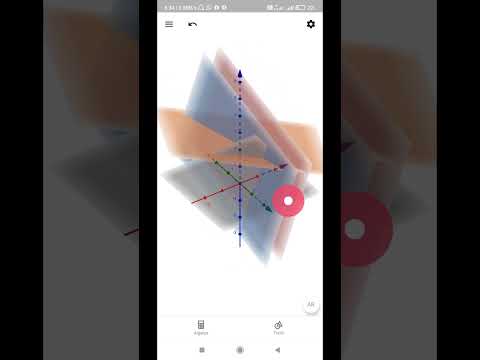 3D con AR #geogebra #geogebraanimation #geogebratutorial