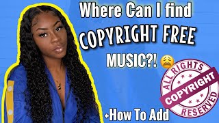 Avoid Copyright Claims! Copyright Music Explained+ HOW TO Add music to your videos!