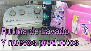 Rutina de lavado de Ropa + Mi lavadora Whirpool 18kg y Productos nuevos para el lavado.👖👗👚👕🧦🧼