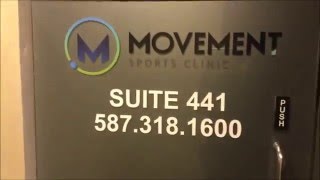 Movement Sports clinic Location: Driving from 9th Ave SW