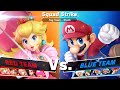 Team Mario Girls vs Team Mario Boys Squad Strike Quickie