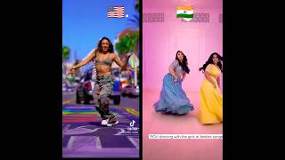 calm down dance ||America vs India ||rema calm down |#shorts