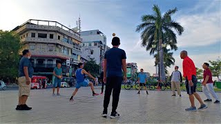 Exercise at Riverside Phnom Penh | ទាត់សី