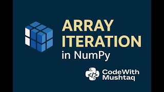 Array Iteration in NumPy Python Tutorial