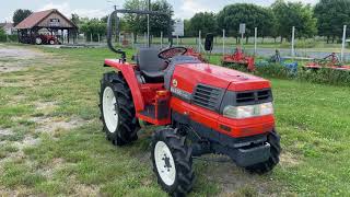 KUBOTA GL260 PowerShift review + start kleintraktor japanese compact tractor Японский минитрактор