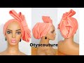 How to make trending pleated turban with design