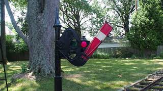 Chicago North Western (CNW) 1919 era  General Railway Signal (GRS) 2A Semaphore Railroad Signal