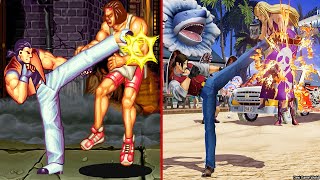 Evolution of Robert Garcia - Gen'ei Kyaku Move In KOF Series [1992 - 2022]